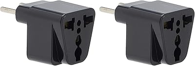Adaptateur tc multifonction narkin tc prise ue 2 broches vers adaptateur