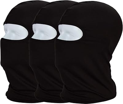 Mayouth cagoule masque facial soleil/uv upf 50+ masque de ski masque de cou