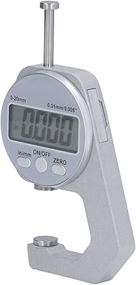 Jauge d'épaisseur numérique électronique pied à coulisse 0-20mm avec écran lcd outils