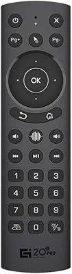 Télécommande tv wichip g20s pour nvidia shield tv pro et android
