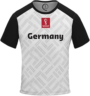 T-shirt de l'équipe nationale d'allemagne pour garçons pour la coupe du monde