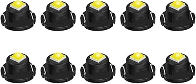 Royan dyson 10 pièces ampoules led t4.7 blanches 12mm base 5050 1smd lampes