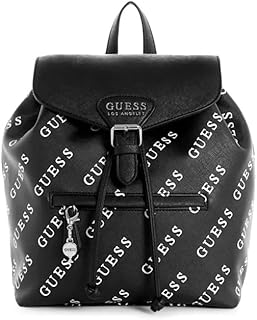 Sac à dos luella pour femme avec logo de la marque, noir, taille