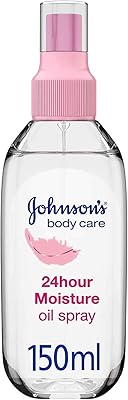 Huile corporelle en spray johnson's, hydratation 24 heures, 150 ml. Diaytar Sénégal : Simplicité, rapidité, économie