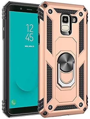 Coque sosus pour samsung galaxy j6 (2018), coque hybride robuste de qualité militaire