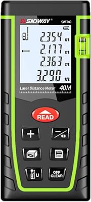 Télémètre laser numérique skido sw-t40-0.05 40 m télémètre outil de mesure