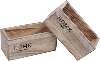 Jardinière de jardin en bois boîte rangement bois pour extérieur