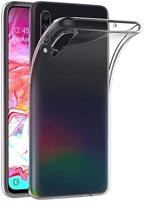 Coque arrière transparente absorbant les chocs en gel tpu en caoutchouc souple
