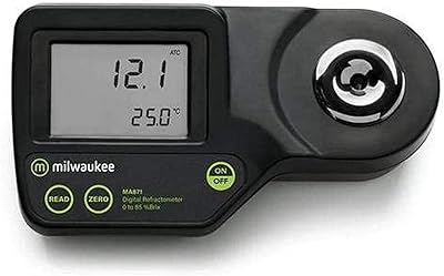 Réfractomètre numérique brix ma871 de milwaukee instruments - plage de 0 à 85