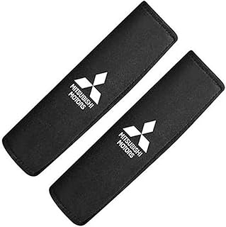 2 pièces housses de ceinture de sécurité de voiture épaulière pour mitsubishi outlander