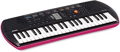 Mini clavier casio 44 touches sa-78 - rose