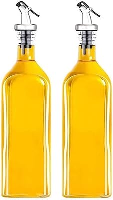Diffuseur d'huile en verre en cristal 1000 ml paquet de 2 transparent