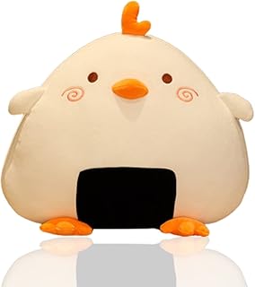 Poupée de canard en peluche douce : 13,8 pouces, oreiller spongieux en peluche