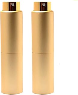 Paquet de 2 flacons vaporisateurs de parfum rechargeables delfino mini flacon