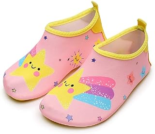 Chaussures d'eau pour enfants filles garçons bébé antidérapantes séchage rapide chaussettes aquatiques