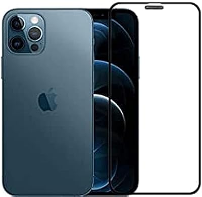 Protecteur d'écran l-hotrashi pour iphone 12 pro, verre trempé 5d de qualité supérieure
