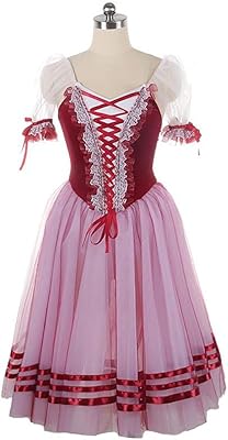 Zlxdp costumes de ballet ballerine violette vêtements de danse sur scène performance professionnelle