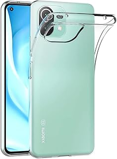 Coque arrière transparente absorbant les chocs en gel tpu souple résistant à la chaleur