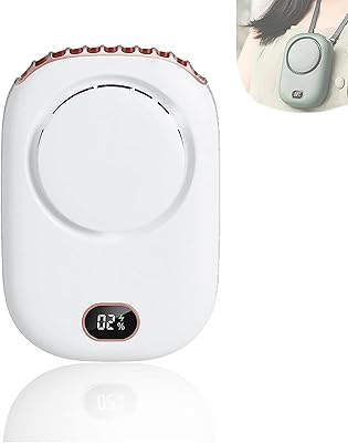 Ventilateur portable sous la chemise coolclip ventilateur de refroidissement personnel banque d'alimentation rechargeable