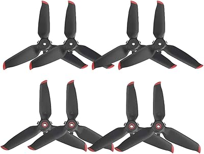 Hélices de remplacement 8 pièces pour accessoires de drone dji fpv, lames à