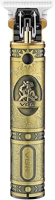 Tondeuse à cheveux rechargeable vgr avec lame en forme de t sans espace