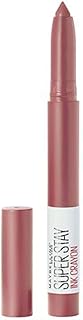 Maybelline superstay ink crayon rouge à lèvres, crayon à lèvres mat avec taille-crayon