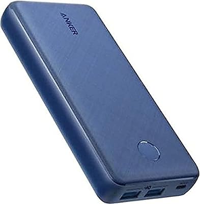 Chargeur portable anker powercore 20000, 20 100 mah avec deux ports usb, banque