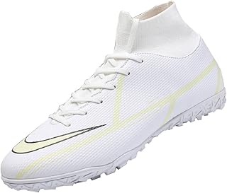 Chaussures de football montantes pour hommes, chaussures de football d'entraînement professionnelles en intérieur