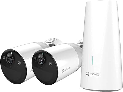 Caméra de sécurité extérieure wifi ezviz bc1 1080p avec autonomie de 365 jours