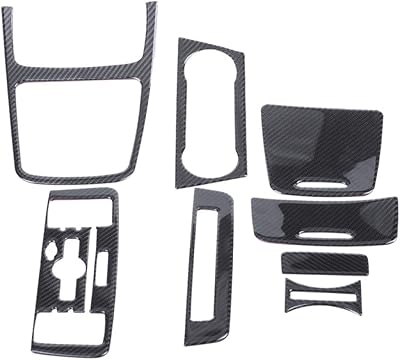 Oiobombg pour mercedes benz cla gla 2013-2018 garniture intérieure entièrement en fibre