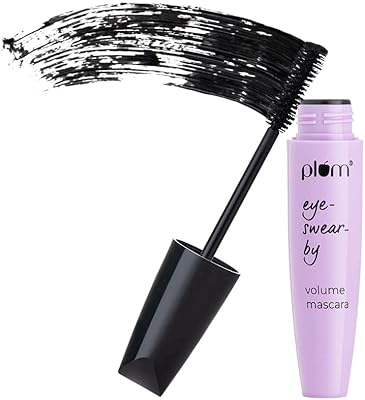 Mascara volume plum eye-swear-by, 01 noir | cils longs, sans grumeaux, cils sensationnels