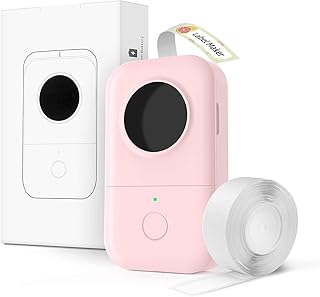 Imprimante d'étiquettes thermique portable sans fil bluetooth vomemo d30, imprimante d'étiquettes thermique portable