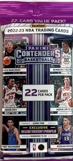 2022-23 panini contenders nba basketball great value pack - 22 cartes à collectionner