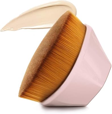 Pinceau plat pour fond de teint en poudre liquide flawless pour estomper le maquillage