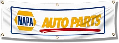 Napa auto parts banner flag racing