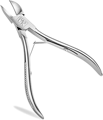 Ciseaux coupe-ongles h&s robustes en acier inoxydable pour petits ongles épais