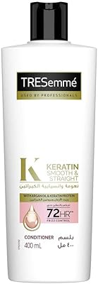 Après-shampoing lissant et lissant à la kératine tresemmé 400 ml