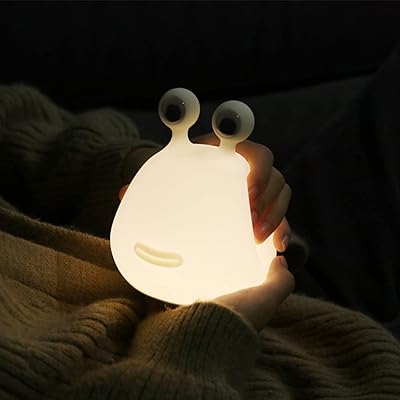 Veilleuse limace lampe en mousse pour chambre de bébé veilleuse d'allaitement