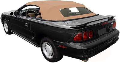 Ford mustang 1994-2004, capote souple convertible, for94046555 1011mus101 avec voile de fenêtre