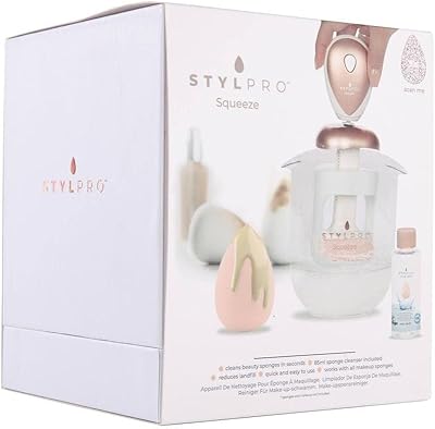 Éponge nettoyante de maquillage style pro squeeze