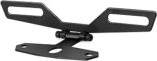 Support de plaque d'immatriculation de moto pliable ankia support pliable pour suzuki