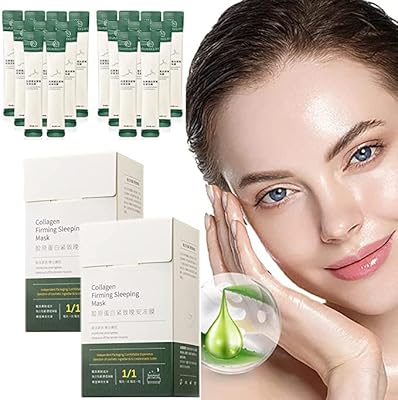 Masque coréen au collagène, masque de sommeil raffermissant pour la peau au collagène