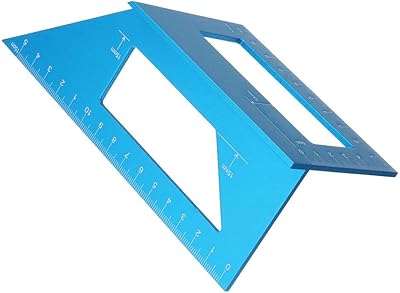 Règle à emporter en alliage d'aluminium pour le travail du bois, règle d'angle