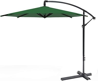 Parapluie de jardin, parasol déporté, parasol de marché de 10 pieds pour porche