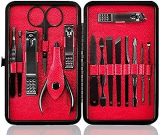 Kit de soins des ongles unisexe, kit de manucure et pédicure, kit