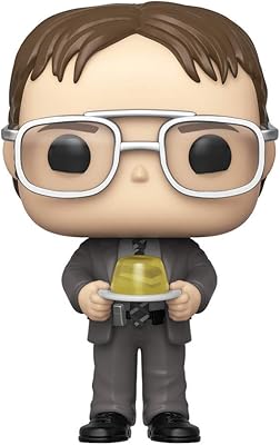 Funko pop! tv : the office s2 - dwight avec agrafeuse à gélatine