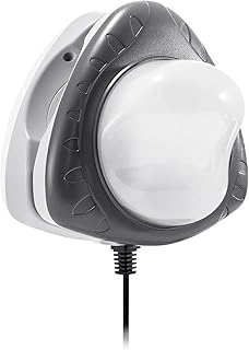 Applique murale led magnétique intex 230 volts, multicolore, 28698bs