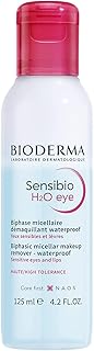 Bioderma sensibio h2o démaquillant micellaire biphasique waterproof yeux et lèvres 125 ml