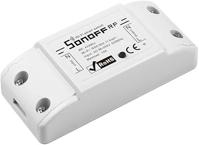 Sonoff basic rfr2 smart wifi switch app et télécommande rf 433 mhz compatible
