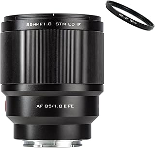 Objectif plein format viltrox 85 mm f1.8 ii mark ii stm à mise